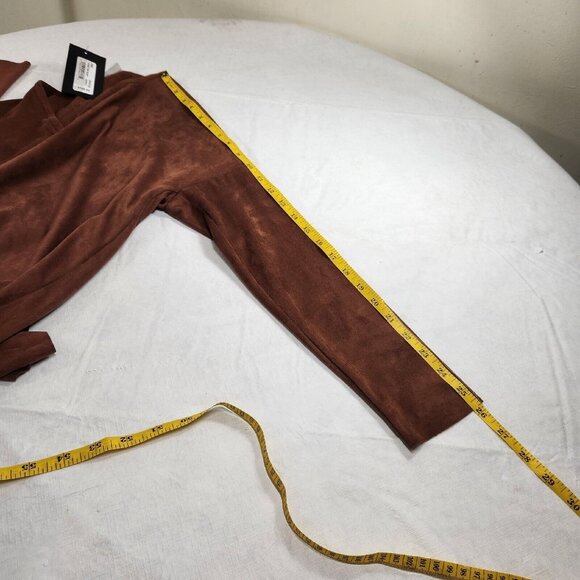 Bryn Walker Womens Size XS Sequoia Baxter Shirt  long sleeve V-Neck Oversized 19 - Picture 5 of 8